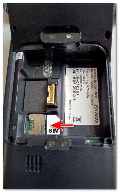 Inserting a SIM card in an A8S device